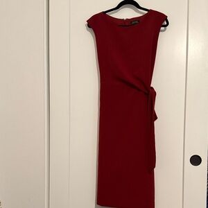Tahari Elegant Red Dress